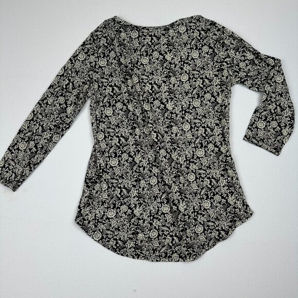 Lucky Brand 3/4 Sleeve Floral Tee - Picture 2 of 5